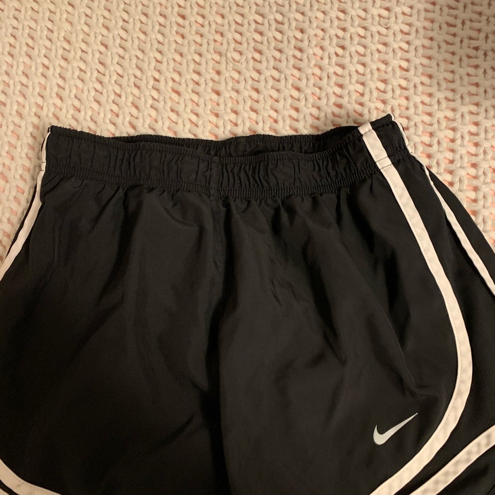 black nike shorts